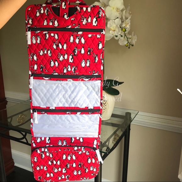 ✨NWT Vera Bradley Hanging Travel Organizer Penguin - Picture 8 of 12